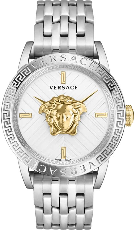 versace uhr herren silber|Gianni Versace.